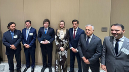 El gobernador Orrego participó de la apertura de Argentina Week junto al presidente de la Nación, Javier Milei. El gobernador Orrego participó de la apertura de Argentina Week junto al presidente de la Nación, Javier Milei.