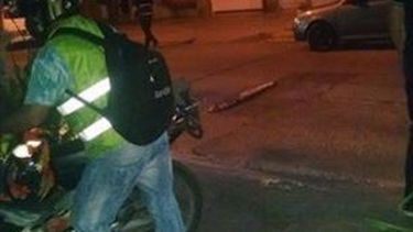 Advierten sobre un bache peligroso sobre calle Mitre