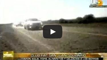 Conocé la labor solidaria de los chicos del Club Fiat San Juan