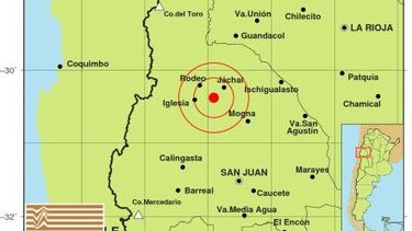 Se movió San Juan: un temblor interrumpió el mediodía