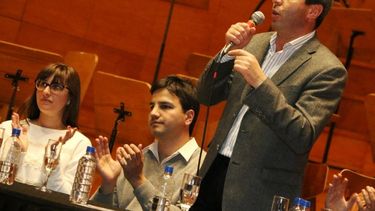 Uñac encabezó los actos en el Día Nacional de la Juventud