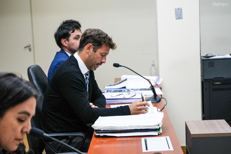 El fiscal Pablo Martín junto con el ayudante fiscal Federico Pereyra, de la UFI Delitos Informáticos y Estafas. El fiscal Pablo Martín junto con el ayudante fiscal Federico Pereyra, de la UFI Delitos Informáticos y Estafas.