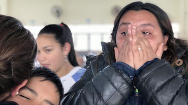 Imagen emocionante: el momento que una mujer sale sorteada en el IPV