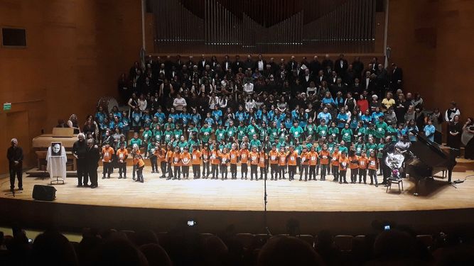 Video: la emotiva interpretación del Aurora de todos los coros de la UNSJ