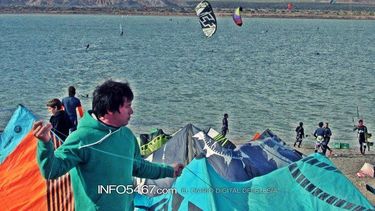 El Kitefest en Iglesia convocó unas 2.000 personas por día