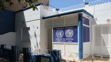 En pleno centro funciona una sede trucha de la ONU