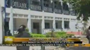 Misa criolla por Navidad en Rawson