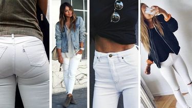 10 reglas que debes seguir antes de usar pantalones blancos