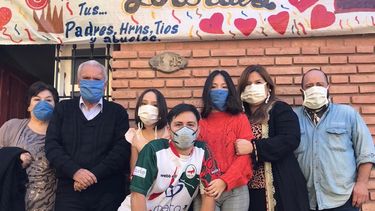 Cumplir años en cuarentena: la sorpresa que recibió una quinceañera sanjuanina