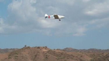 Control químico aéreo en Ullum