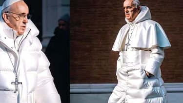 Papa Balenciaga: el día que un look falso de Francisco causó furor en las redes sociales