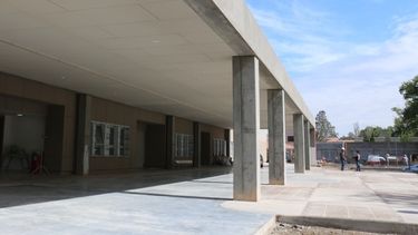 Recorré el nuevo hospital que está terminándose en San Juan