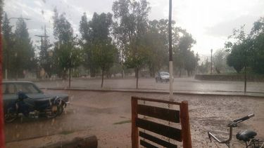 Calingasta: familias evacuadas y una ruta cortada, el saldo de la lluvia