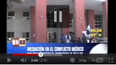 Podría no haber paro de médicos el 29 y 30