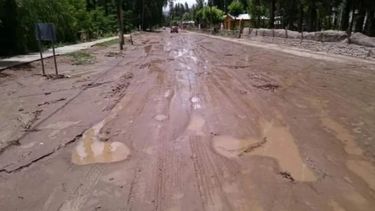 Calingasta, el departamento más afectado por las intensas lluvias