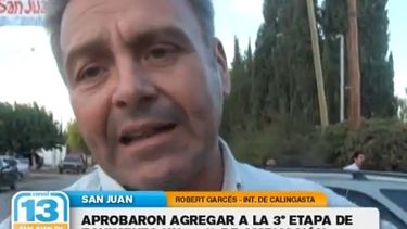 Garcés consideró acertada la decisión de ampliar fondos para arreglar las calles