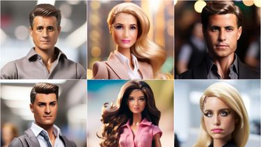 Así se verían las estrellas sanjuaninas en versión Barbie
