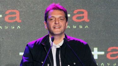 Sergio Massa le deseó una pronta recuperación a Gioja