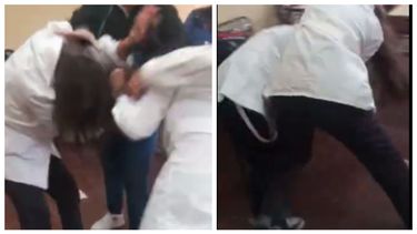 Sarmiento: dos alumnas a las trompadas adentro de aula