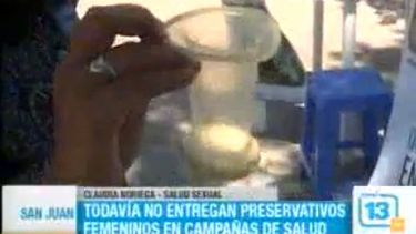 Se demora la entrega de preservativos femeninos
