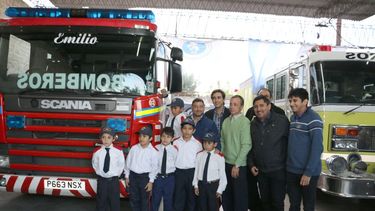 ¿Por qué la nueva autobomba de Chimbas se llama Emilio?