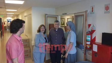 Nuevas imágenes de Gioja tras el alta