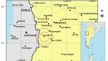 Un fuerte sismo de 5° despertó a los sanjuaninos de la siesta