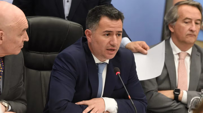 El jefe de bloque de La Libertad Avanza en Diputados, Gabriel Bornoroni El jefe de bloque de La Libertad Avanza en Diputados, Gabriel Bornoroni