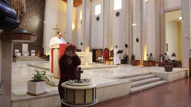 Con la Misa de Ramos, comenzaron los festejos de la Semana Santa