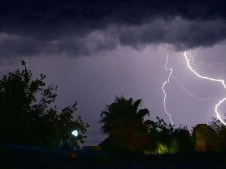 Agua, granizo y viento: emiten un alerta por tormenta en 5 departamentos de San  Juan