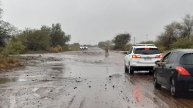 Aún hay rutas intransitables: a un día de la tormenta, así están los caminos en San Juan