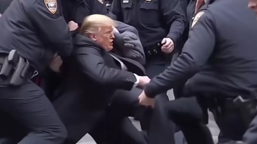 El mundo vio como arrestaban a Donald Trump, pero...