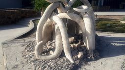 Belleza natural: mirá cómo está quedando el Parque Escultórico Anchipurac