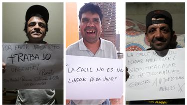 Trabajo, amor y oportunidades: el grito de los sanjuaninos sin hogar