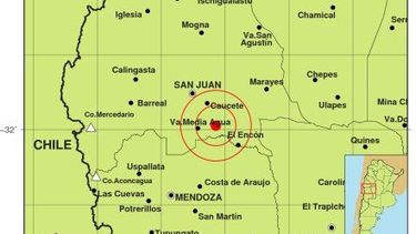 ¡Movidito, movidito! Tembló en Sarmiento a solo 21 kilómetros de profundidad