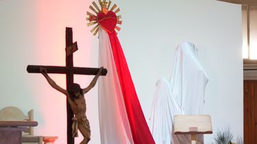 La iglesia de Concepción, la única con santos tapados: la tradición de Semana Santa