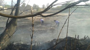 Por el Zonda, Bomberos sofocó incendios en al menos 8 departamentos