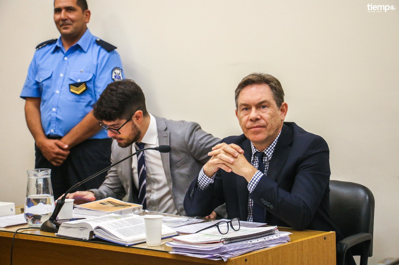 El fiscal Alberto Martínez y el ayudante fiscal Ezequiel Eiben, de la UFI Genérica. El fiscal Alberto Martínez y el ayudante fiscal Ezequiel Eiben, de la UFI Genérica.