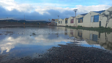 Las constantes lluvias generan inconvenientes en el interior del Parque Provincial Ischigualasto.