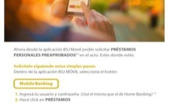 Préstamos en un minuto en tu mano… más fácil, mirá cómo