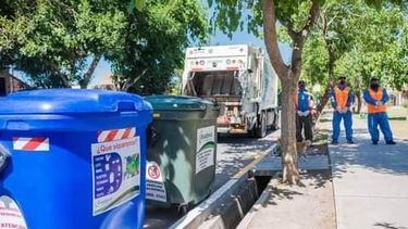 Por un Rivadavia más limpio: en 3 meses recuperaron más de 40 toneladas de residuos secos