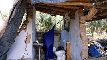 Emergencia sísmica en Caucete: dieron módulos alimentarios y materiales de construcción