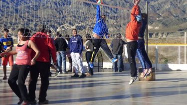 Los chicos vivieron una jornada juvenil en Calingasta