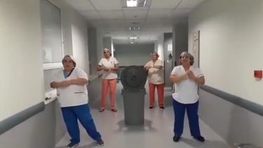 ¡A lavarse las manos! ¿Viste el video que filmaron las enfermeras del Hospital Rawson?