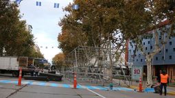 Preparativos del 25 de Mayo: mirá cómo luce la Capital