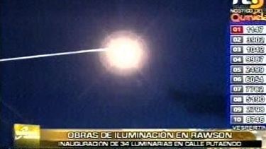 La calle Putaendo ya cuenta con iluminación nueva