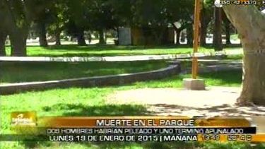 Hallaron a un joven apuñalado en el Parque de Mayo