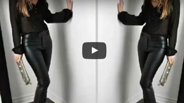 Video: cómo combinar leggins de cuero/ piel