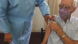 De combatir a los nazis, a luchar contra el Covid: la historia del sanjuanino que se vacunó y ganó vida