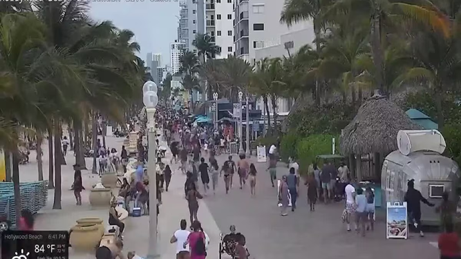 Tiroteo en Miami: al menos nueve heridos tras abrir fuego en medio de Hollywood Beach